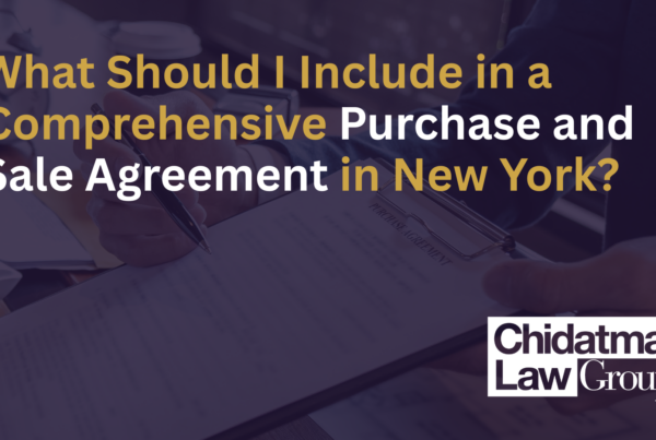 What Should I Include in a Comprehensive Purchase and Sale Agreement in New York?