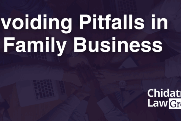 Avoiding Pitfalls in a Family Business - Chidatma Lex Group