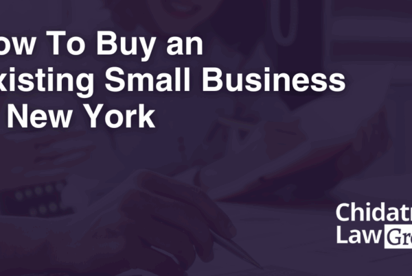 How To Buy an Existing Small Business in New York