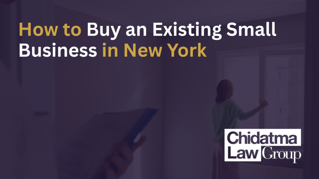 How to Buy an Existing Small Business in New York