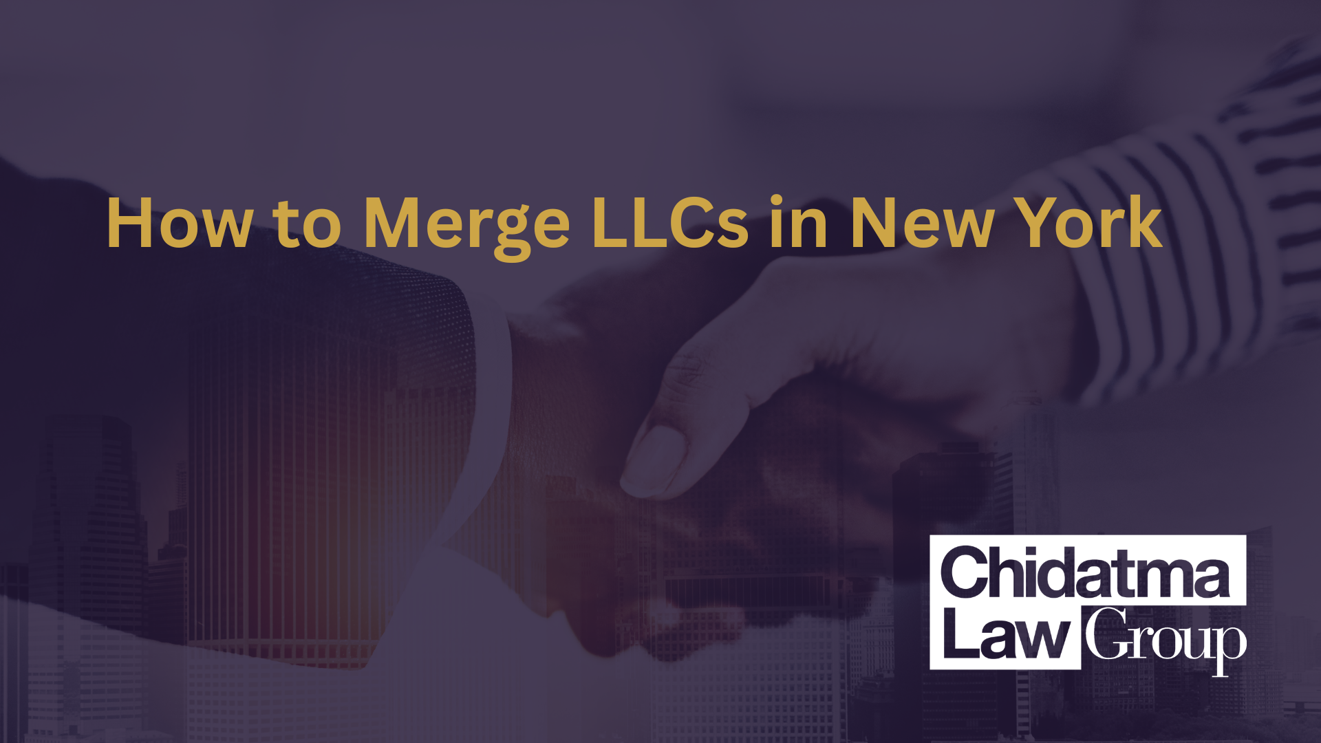 How to Merge LLCs in New York