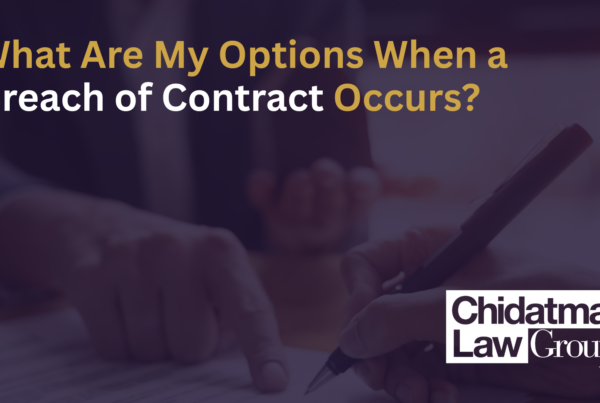 What Are My Options When a Breach of Contract Occurs?